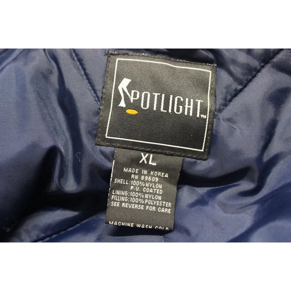 Spotlight vintage Tennessee Titans embroidered quilted full zip hooded jacket XL - Picture 7 of 15